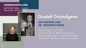 GUSTAF GRÜNDGENS. EIN VORTRAG VON DR. FREDERIKE KRENZ