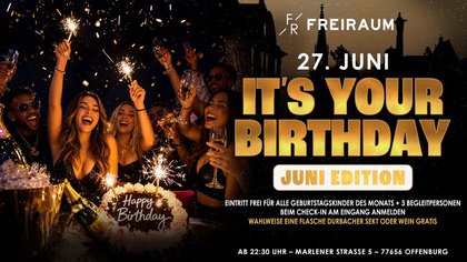 IT'S YOUR BIRTHDAY