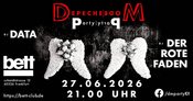 Depeche Mode Party // Das Bett, Frankfurt // Das Original mit DJ DRF & DJ DATA