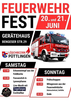 Feuerwehrfest beim Löschbezirk Püttlingen