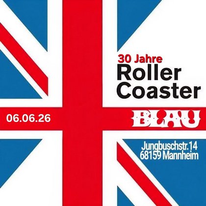 30 Jahre Rollercoaster - britpop, indie - DJs Evil Lynn & Red Snapper