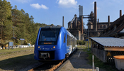 Industrieromantik - mit dem Zug zur Völklinger Hütte