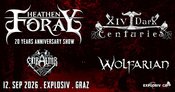 20 Jahre Heathen Foray | XIV Dark Centuries + Odraedir + Wolfarian