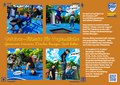Wir schaffen Bewegung für die Teenager und Jugend auf der großen Outdoor-Fitness-Anlage
