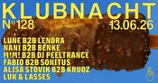 KLUBNACHT N°128 | COMMUNITY RAVE | SUMMER CLOSING | Kalif Storch - Erfurt