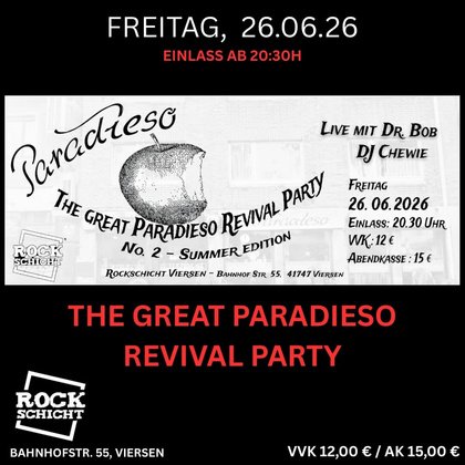 The Great Paradieso Revival Party