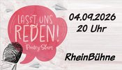 LASST UNS REDEN! Der Poetry Slam auf der RheinBühne