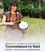 Trommelabend im Wald