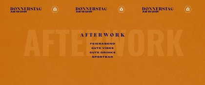 AFTERWORK