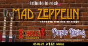 Tribute to Rock 13 - MAD ZEPPELIN - the song remains on stage | KUZ Kulturzentrum | Mainz
