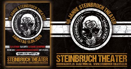 46 Jahre Steinbruch Theater - mit DJ LoTHaR, DJ Dark Scorpion & DJ Lufti auf zwei Floors