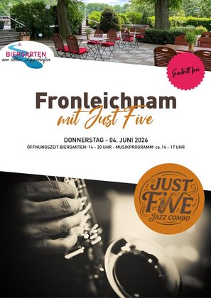 FRONLEICHNAM mit der Jazz Combo JUST FIVE - OPEN AIR