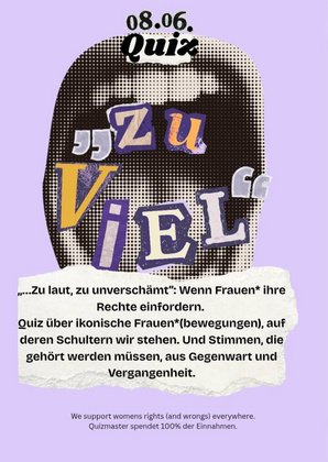 Laut sein - Feminismus-Quiz mit Carla