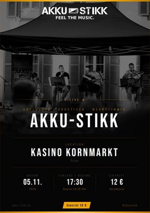 Akku-Stikk live