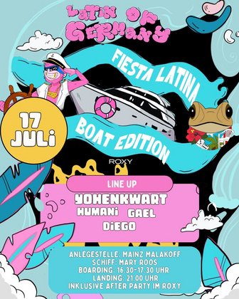 Latin Boat Party