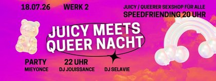 Queer Nacht x Juicys Speedfriending