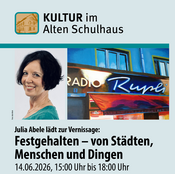 Julia Abele lädt zur Vernissage