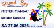 Karaoke an der Strandbar