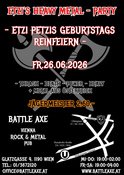 Etzi Petzi's Geburtstag - Heavy Metal Party