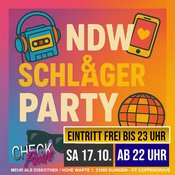 NDW & Schlager-Party - 17.10.2026