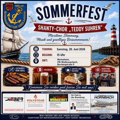 Sommerfest Shantychor "Teddy Suhren"