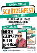 Schützenfest Bookholzberg 2026
