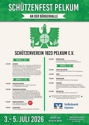 Schützenfest Pelkum 2026
