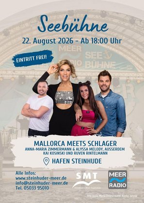 Mallorca meets Schlager -- Anna Maria Zimmermann, Alyssa Melody, Ruven Rintelmann und Kai Kosinski--