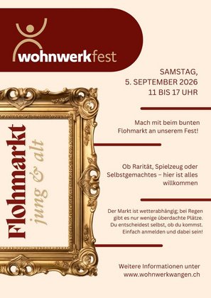 WohnWerk Fest mit Flohmarkt