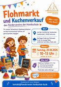 Flohmarkt und Kuchenverkauf des Fördervereins der Hardtschule