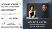 Kammermusik für Violine und Klavier