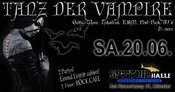 Tanz der VampireParty auf 2 FloorsBei gutem Wetter OPEN AIR PARTY