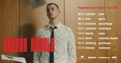 GREGOR HÄGELE // hauptsache mit liebe - tour 2027 // Leipzig