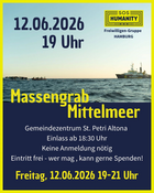 Vortragsabend von SOS Humanity – Warum zivile Seenotrettung Leben rettet