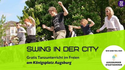 Swing in der City am Königsplatz Augsburg
