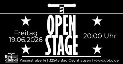 OPEN STAGE