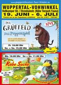 Barber‘s Puppentheater für Kinder gastiert vom 19.6. - 6.7.2026 in Wuppertal