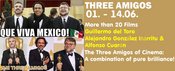 THREE AMIGOS: Guillermo del Toro, Alejandro González Iñárritu, and Alfonso Cuarón
