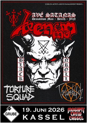 VENOM INC + TORTURE SQUAD + TORTUREBITCH @ Goldgrube Kassel