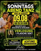 Sonntags - Abend - Tanz - August