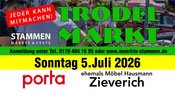 Trödelmarkt Porta Parkplatz, Zieverich
