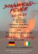 Sonnwendfeuer inkl. Public Viewing