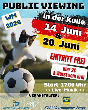 Public Viewing Deutschland - Elfenbeinküste 22:00 Uhr