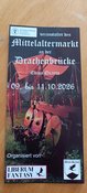 Mittelaltermarkt an der Drachenbrücke
