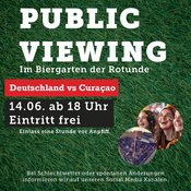 Public Viewing - Deutschland vs Curacao