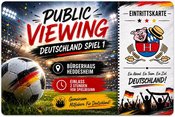 Public Viewing Fussball WM 2026 Deutschland - Curaçao