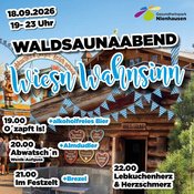 Waldsaunaabend „Wiesn Wahnsinn“