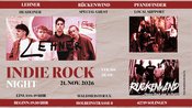 Indie Rock Night mit Lehner / Rückenwind / Pfandfinder