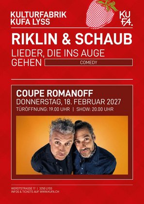 Coupe Romanoff mit Riklin & Schaub
