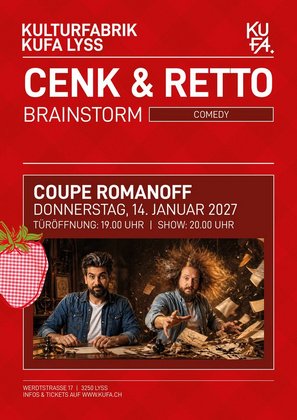 Coupe Romanoff mit Cenk & Retto